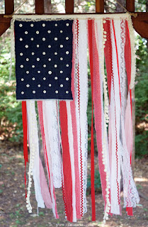 Ribbon Flag Banner - craftiments.com Ribbon Flag Banner