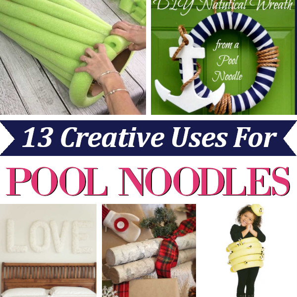 13 Creative Uses For Pool Noodles, DIY home sweet home