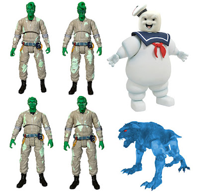San Diego Comic-Con 2019 Exclusive Real Ghostbusters Spectral Edition Select Action Figure Box Set by Diamond Select Toys