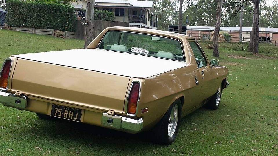AUSTRALIA HOLDEN MARKET CLASSIC CAR Holden HJ Custom UTE Brisbane