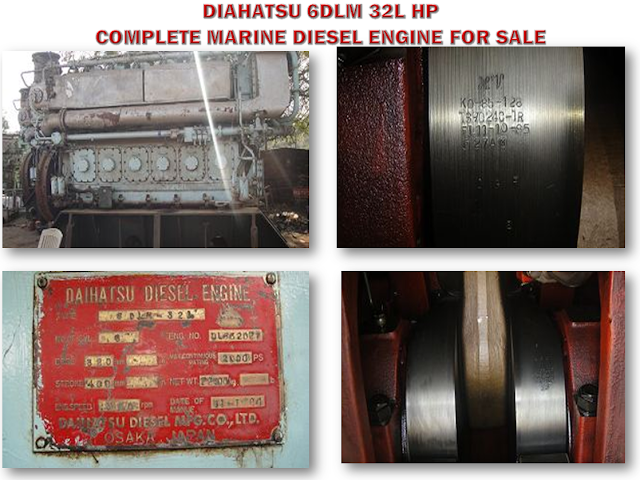 Diahatsu Complete Used Marine Engine for Sale