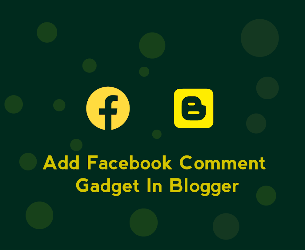 How to add facebook comment gadget in blogger for free