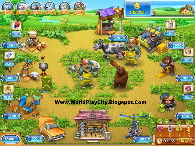  Farm Frenzy 3 - Russian Roulette PC Game Free Download