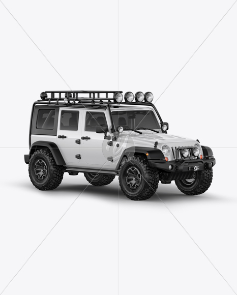 Download Free Free Jeep Wrangler Mockup Half Side View Device Mockups Psd PSD Mockup Template