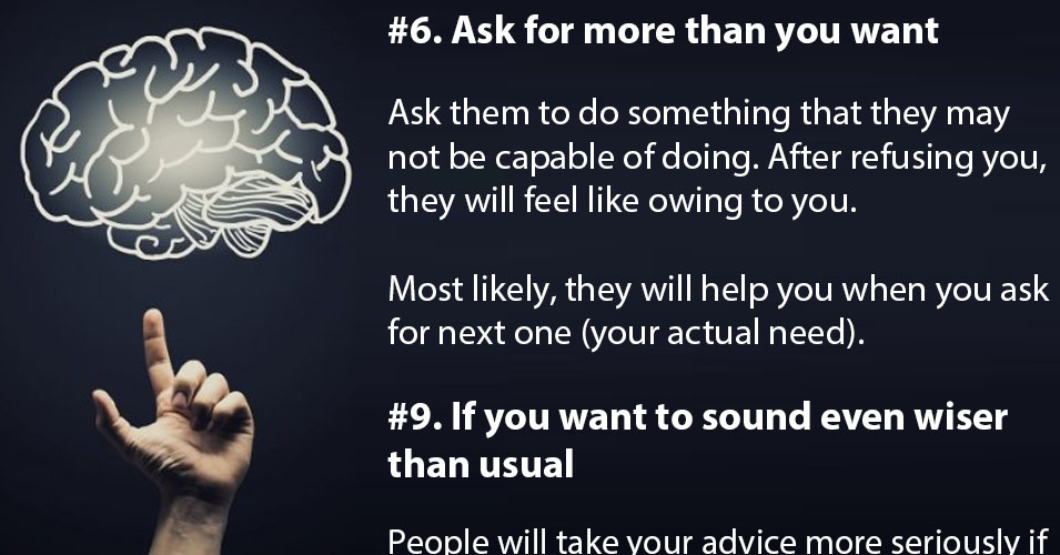 20 impressive psychological tricks that can influence anyone Do You Know?