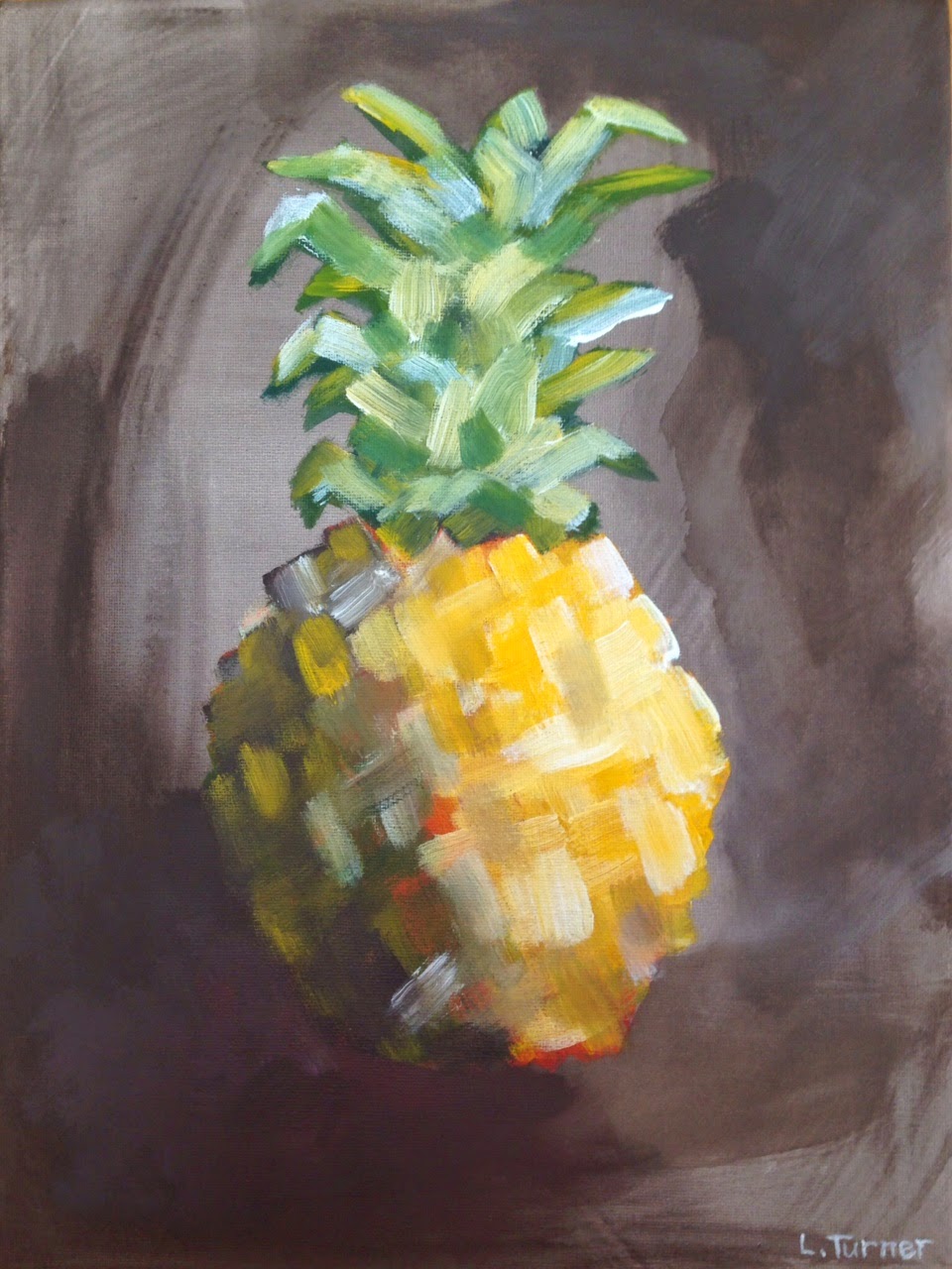 Original Pineapple Painting