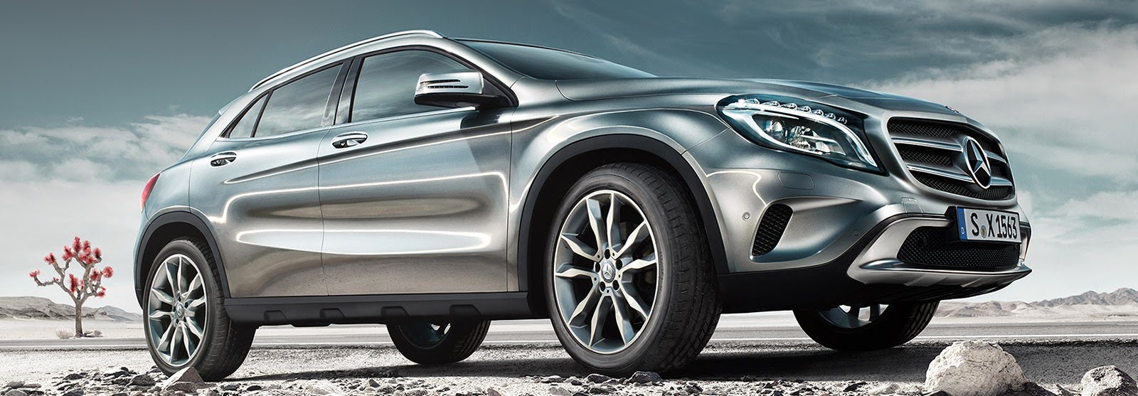 Реклама Mercedes Benz GLA