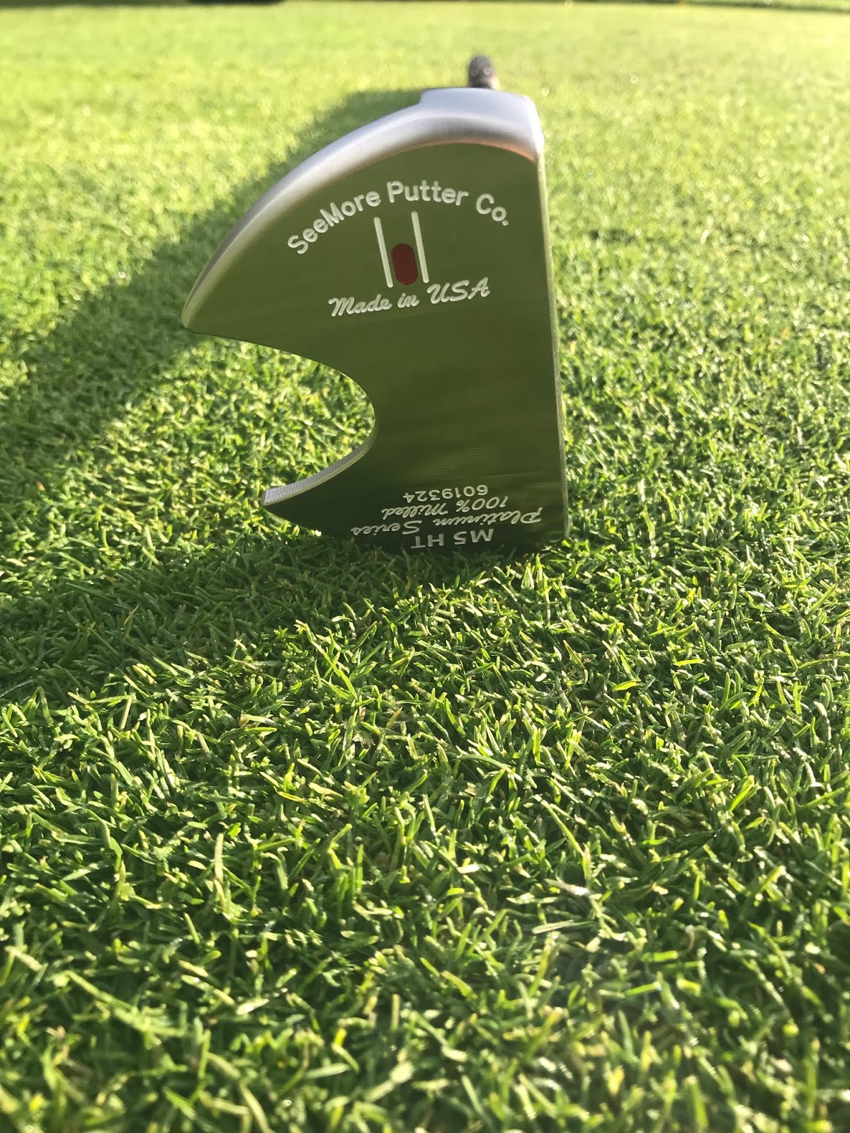 Ottawa Golf Blog Golf Product Review SeeMore Platinum M5 HT Mallet