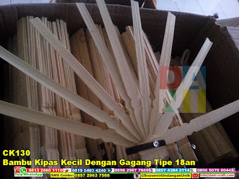 jual Bambu Kipas Kecil Dengan Gagang Tipe 18an