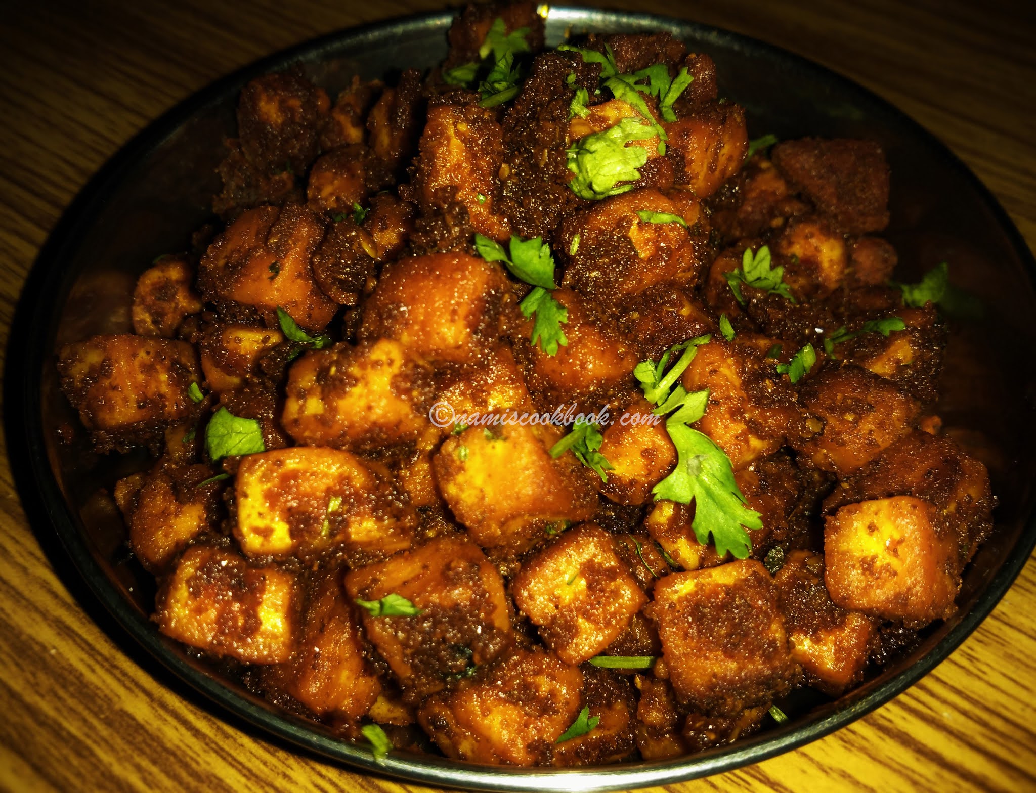 Quick Paneer Ghee Roast