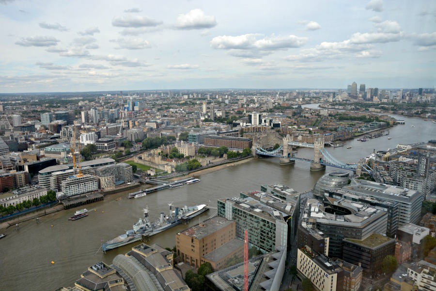 View From Shangri-La At The Shard, London