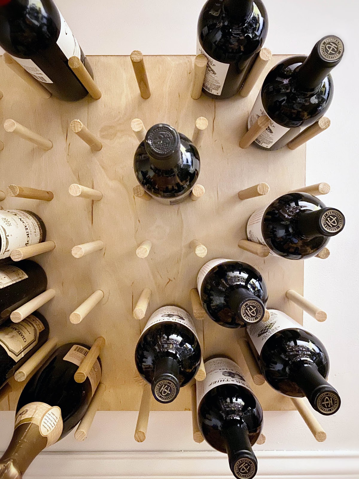 Let's DIY A New Pegboard Wine Rack. Flipping the Flip