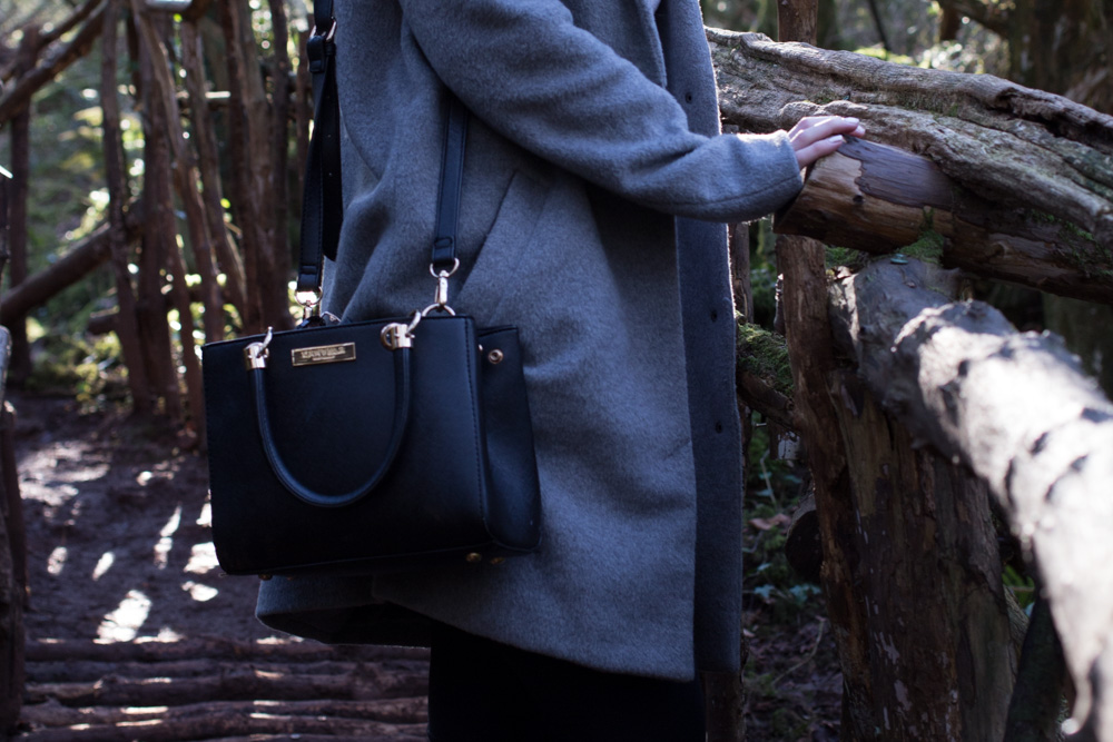 puzzlewood forest spring outfit white lace dress