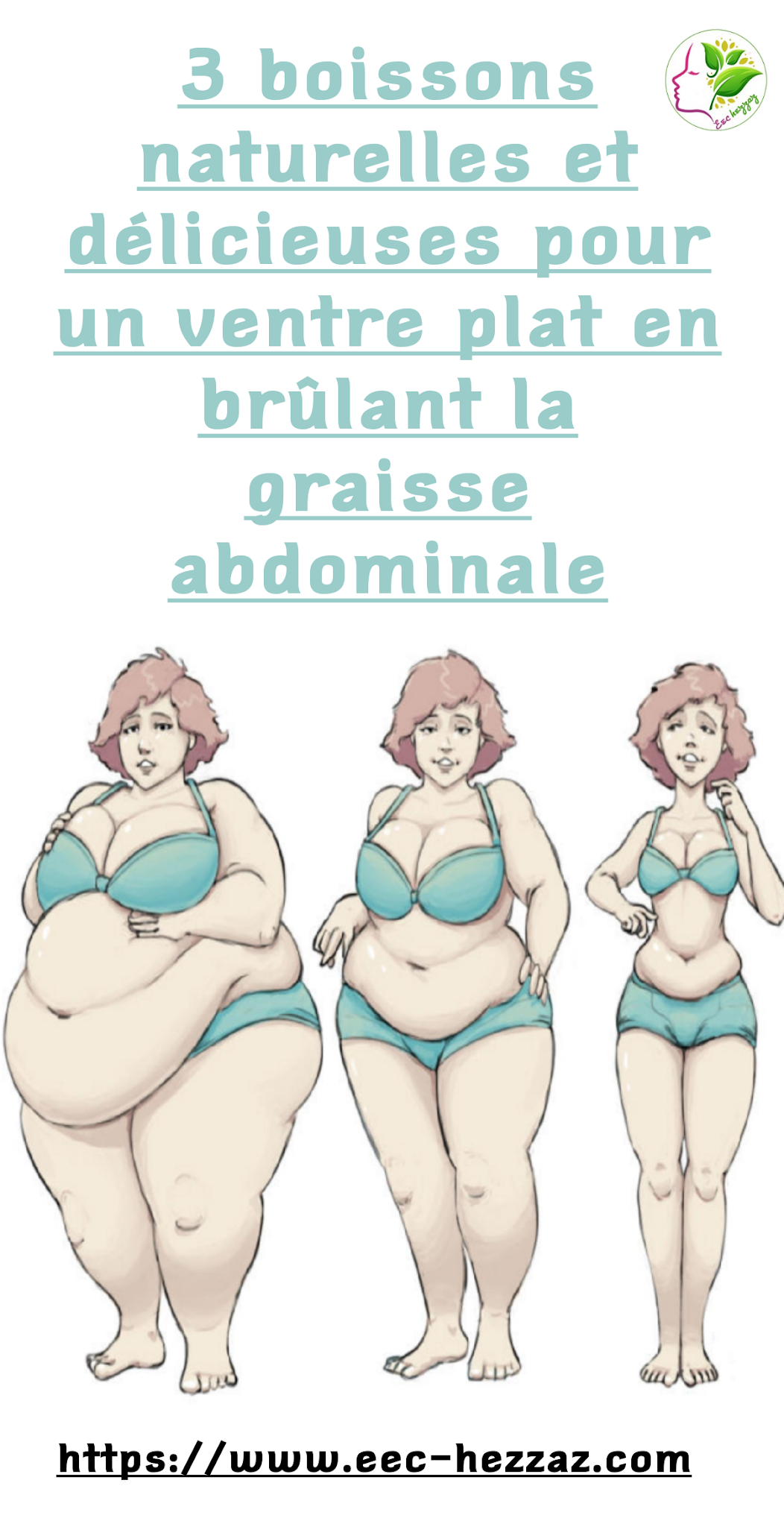 3 boissons naturelles et délicieuses pour un ventre plat en brûlant la graisse abdominale