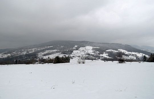 Przełęcz Glisne i Szczebel. Przełęcz Glisne i Szczebel.