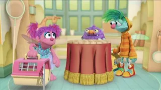 Abby's Flying Fairy School Pet Day, Abby Cadabby, Blögg, Gonnigan. Sesame Street Episode 4322 Rocco's Playdate season 43
