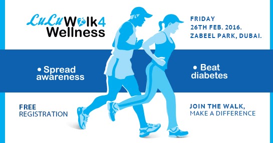 Get UAE Deals: LULU walk for wellness at zabeel Park 2016