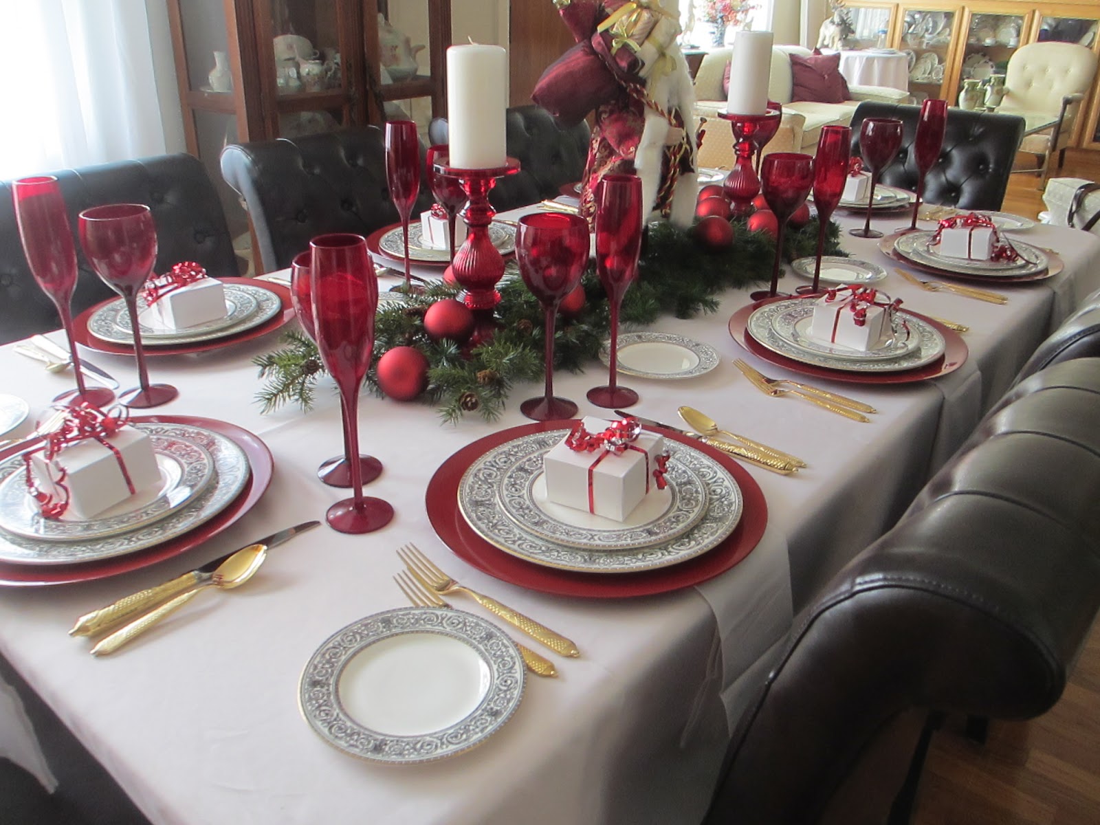 The Welcomed Guest: Royal Doulton Baronet Christmas Table