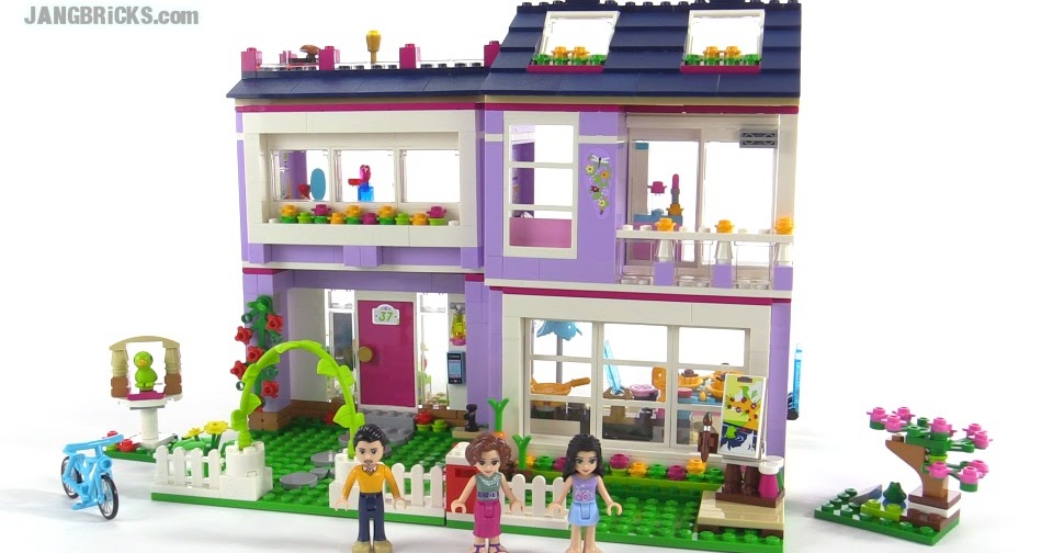 JANGBRiCKS LEGO & MOCs: LEGO Friends Emma's House review! set 41095
