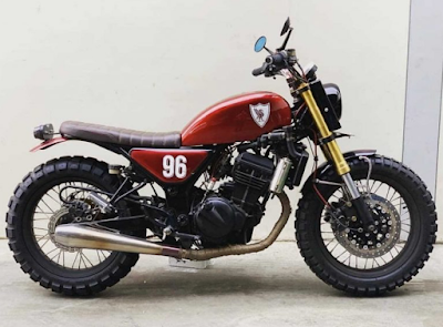 Modifikasi Scrambler / Tracker Ninja 250