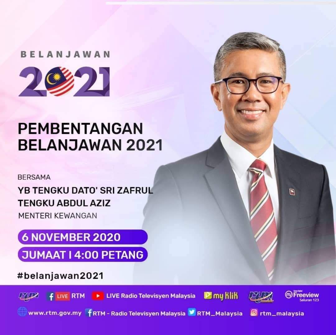 SIARAN LANGSUNG PEMBENTANGAN BELANJAWAN 2021