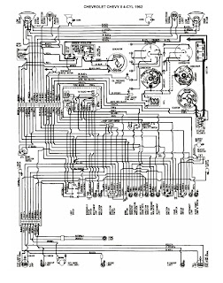 Free Auto Wiring Diagram: 1962 Chevrolet Chevy II / Nova