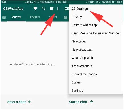 Cara Mengubah Bahasa Di Aplikasi Gb Whatsapp Versi Terbaru Nggatekno