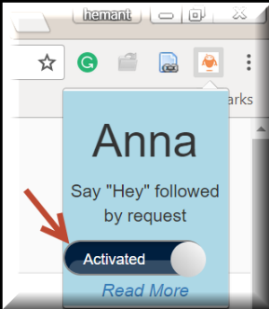 Anna Assistant สำหรับ Google Chrome