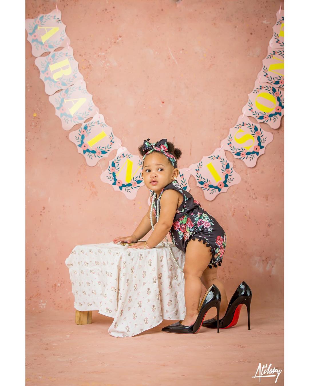 This Baby Is Rocking Louboutin Shoes For Her One Year Birthday