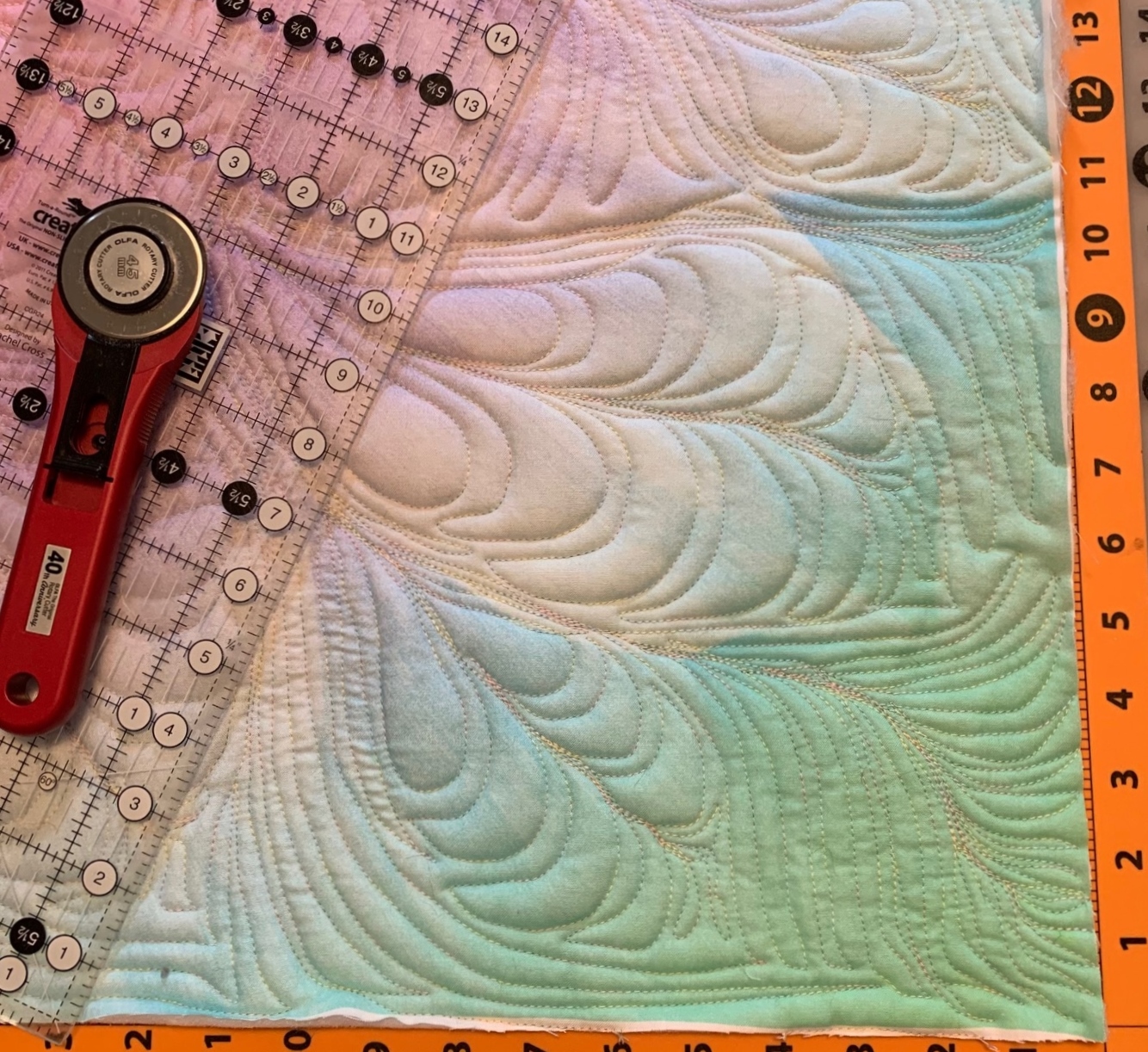 Life in the Scrapatch How To Face A Quilt Binding Tutorial