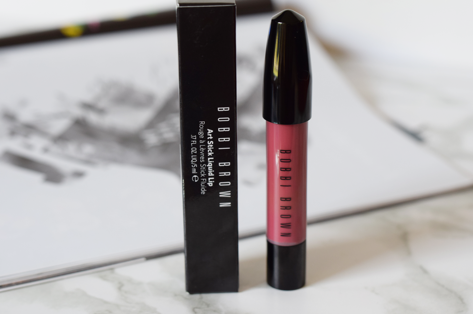 BOBBI BROWN ART STICK LIQUID LIP (English Rose) Lithuanian Beauty Blog