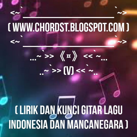 Lirik Lagu Banyu Langit Dan Kunci Gitar