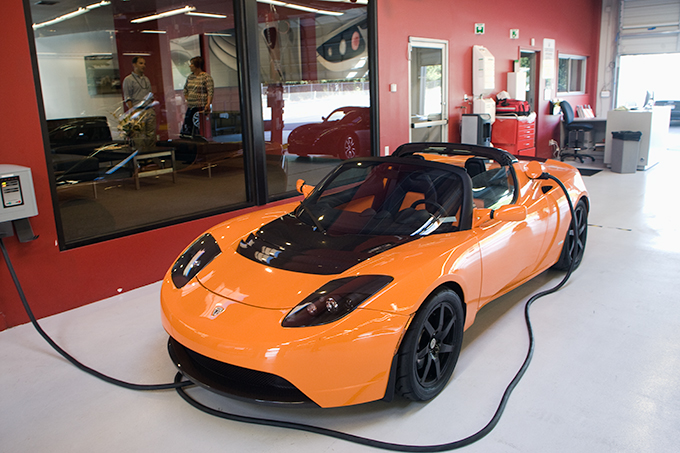 Tesla roadster lotus