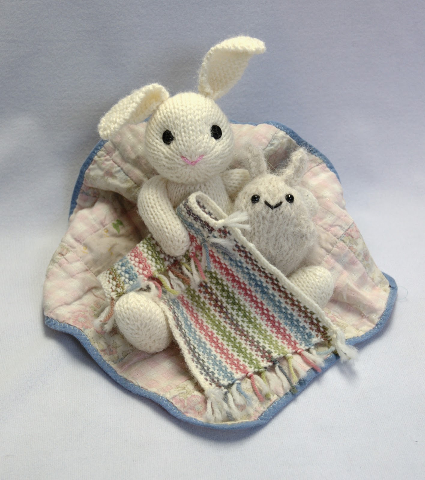 Fuzzy Thoughts Linen Stitch Bunny Blanket fuzzy-thoughts-linen-stitch-bunny-blanket