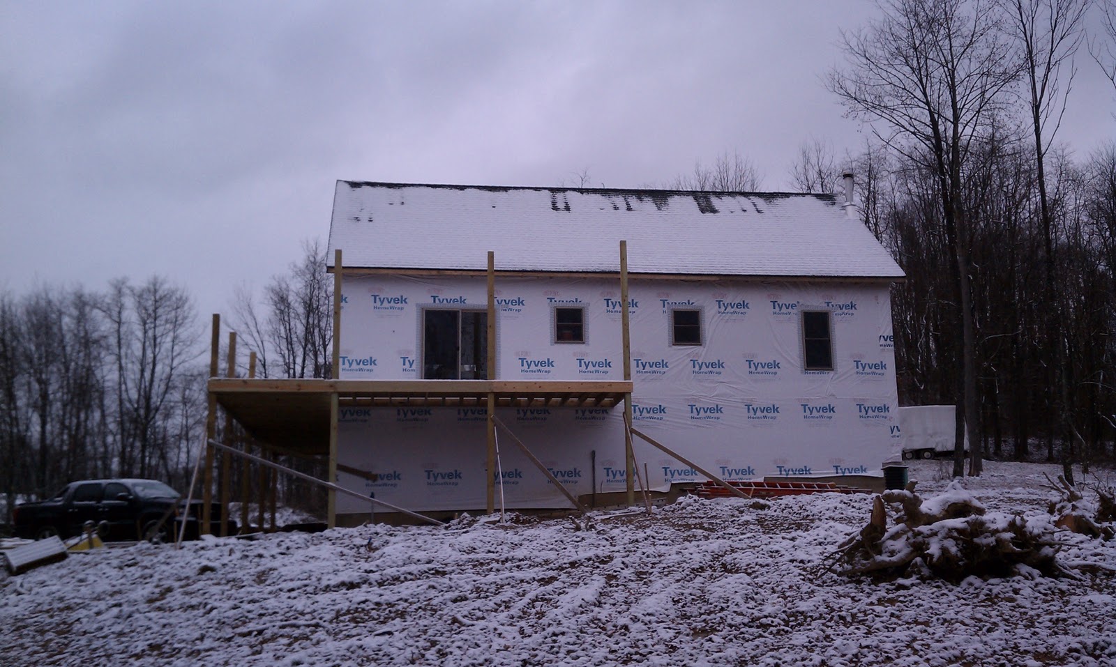 Deer Camp - Cabin Build: December 2011