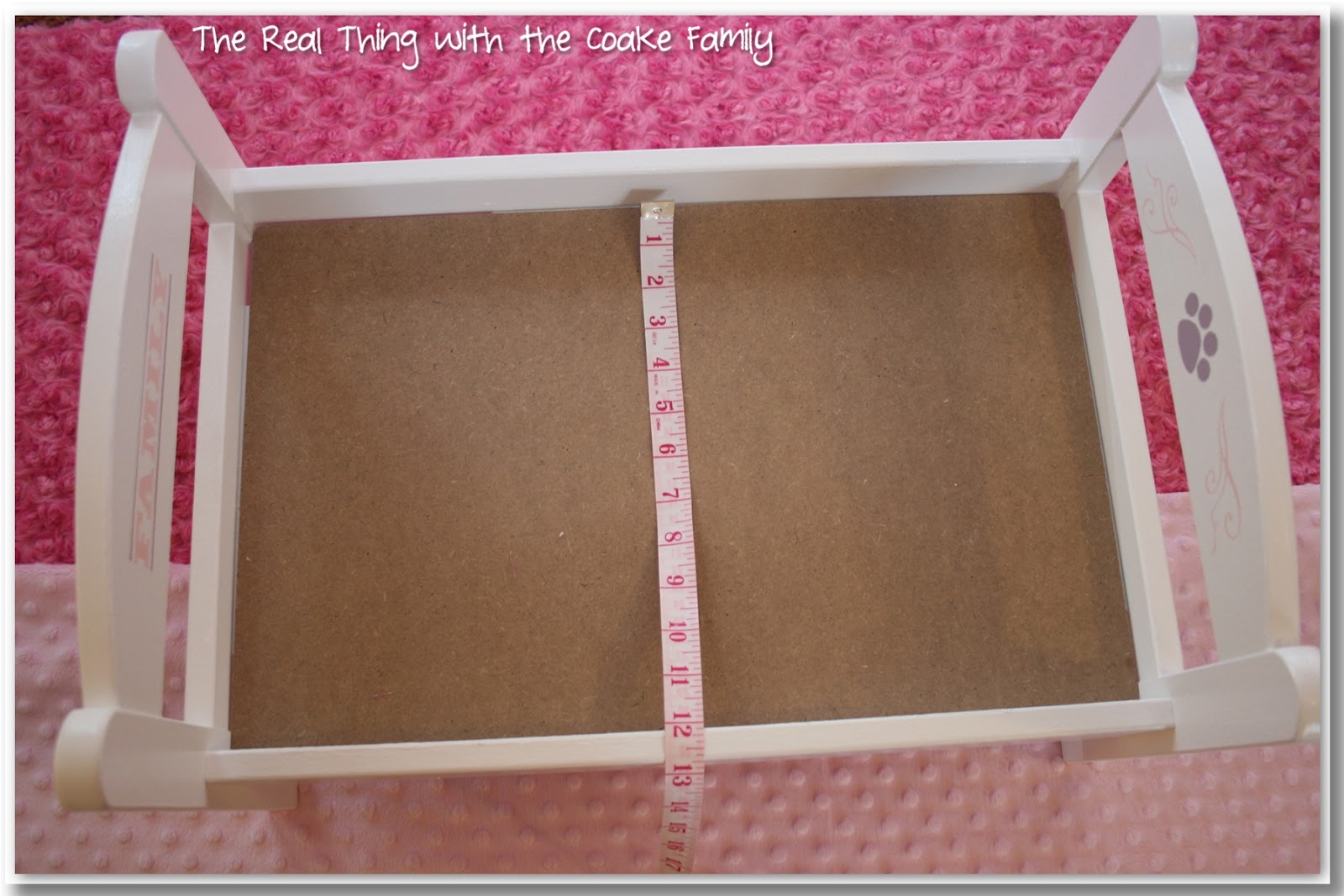 DIY American Girl Bed Pattern Download 18 inch doll furniture plans 