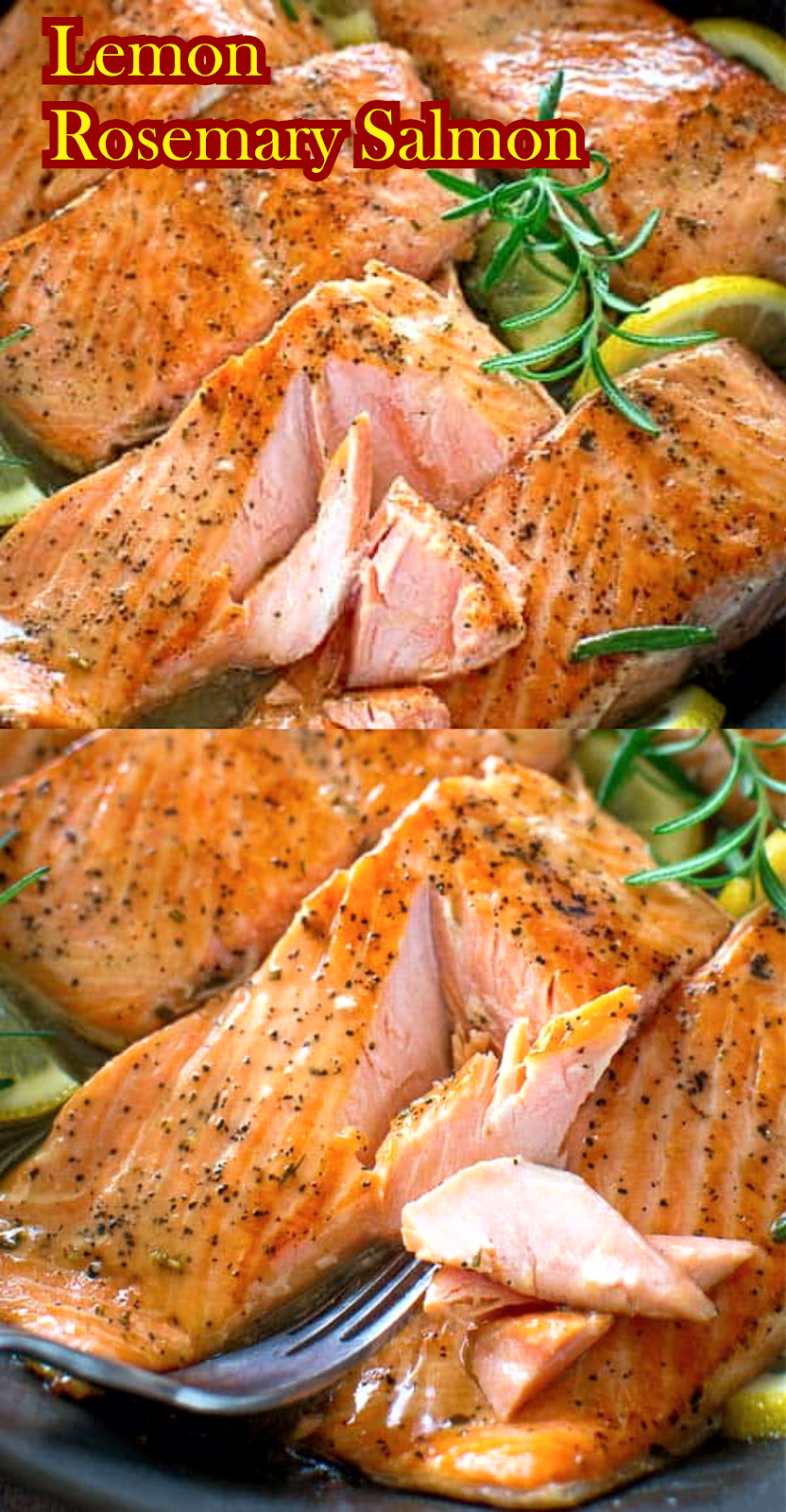 recipe Lemon Rosemary Salmon Recipe Spesial Food