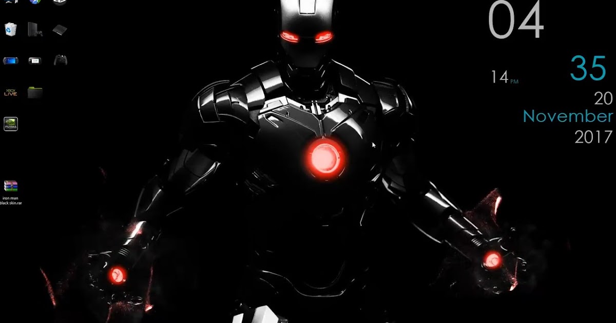 wallpaper engine iron man black skin animated free download wallpaper