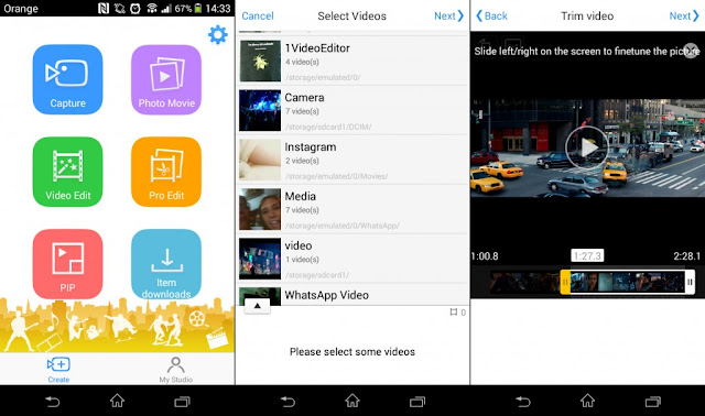 VivaVideo Pro APK Video Editor Android Terbaik Kaya Fitur, Android anda kurang terasa lengkap bila tidak ada video editor? nikmati video editor berikut ini yang banyak fitur dan anda tidak akan menyesal untuk mengunduhnya. Android video editor, pengedit video di android, hape android, aplikasi android terbaik, aplikasi android, android editor,video android VivaVideo Pro Android
