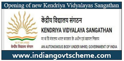 OPENING OF NEW KVs