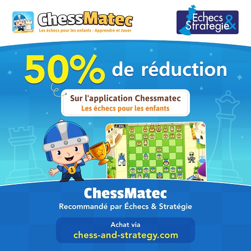 Jouer aux échecs avec l'appli Chessmatec