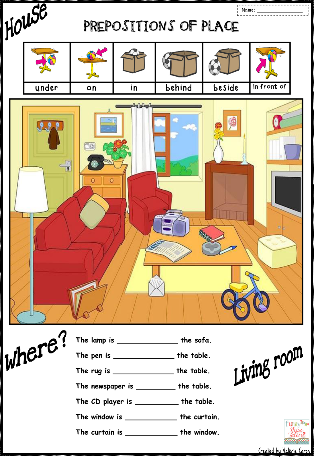 clipart images for prepositions - photo #32