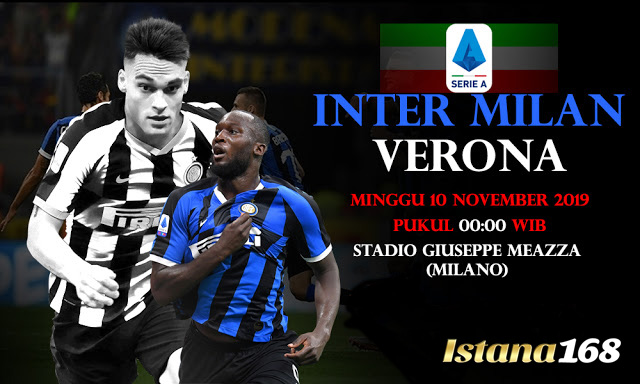 Prediksi Inter Milan vs Hellas Verona 10 November 2019