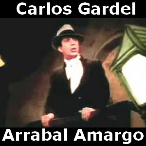 Carlos Gardel - Arrabal Amargo Letra y acordes de guitarra y piano