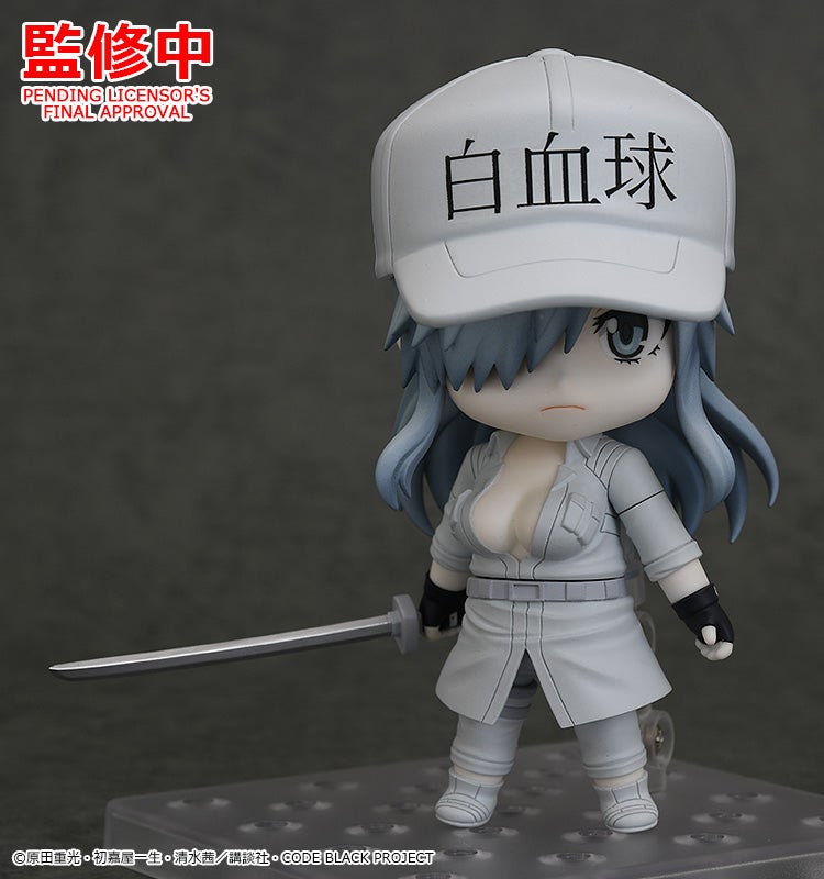 Cells at Work! CODE BLACK - Nendoroid White blood cell（Neutrophi) (1196) (Good Smile Company)