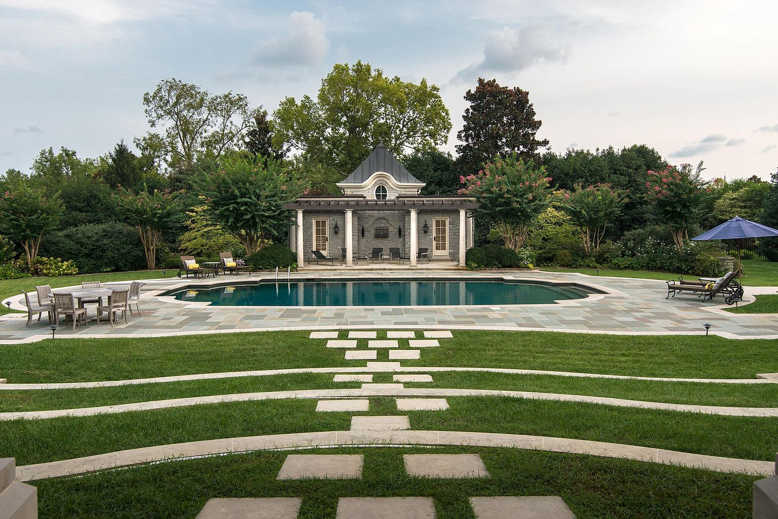 14,000 Square Foot French Country Stone Mansion In