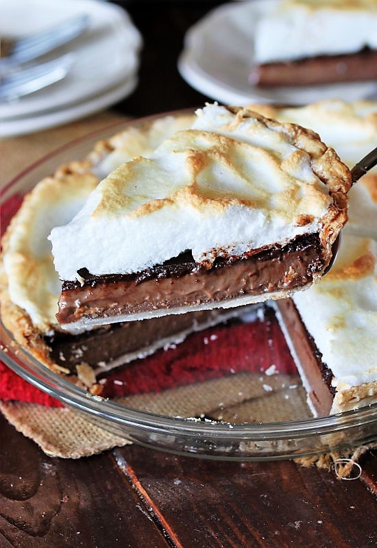 Nanny's OldFashioned Chocolate Pie The Kitchen is My Playground