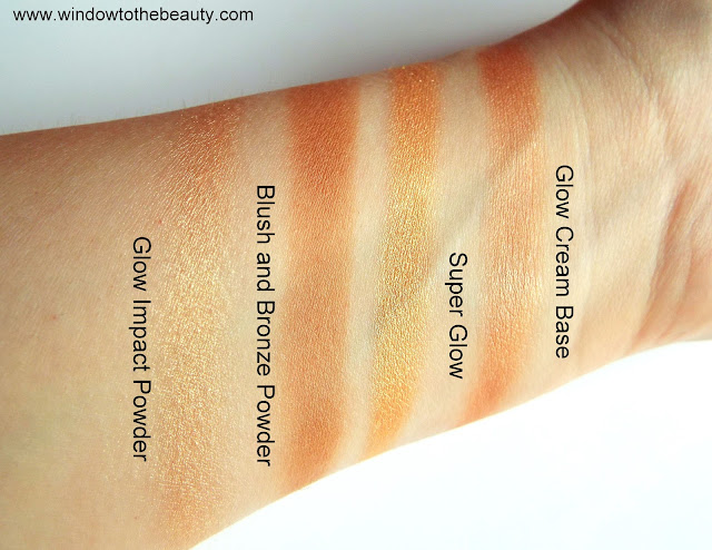 Natasha Denona Tan Bronze & Glow Palette swatches