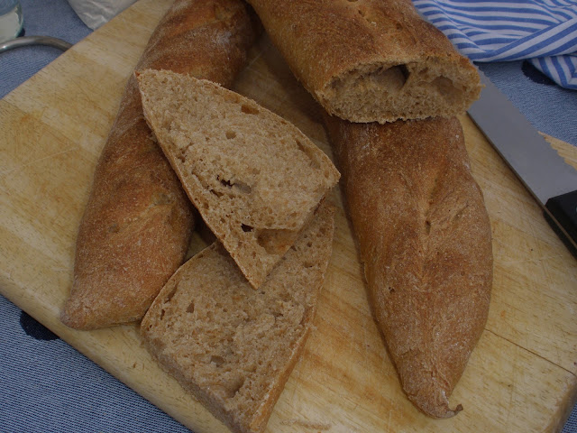 MIGA DE PAN DE UNA BAGUETTE