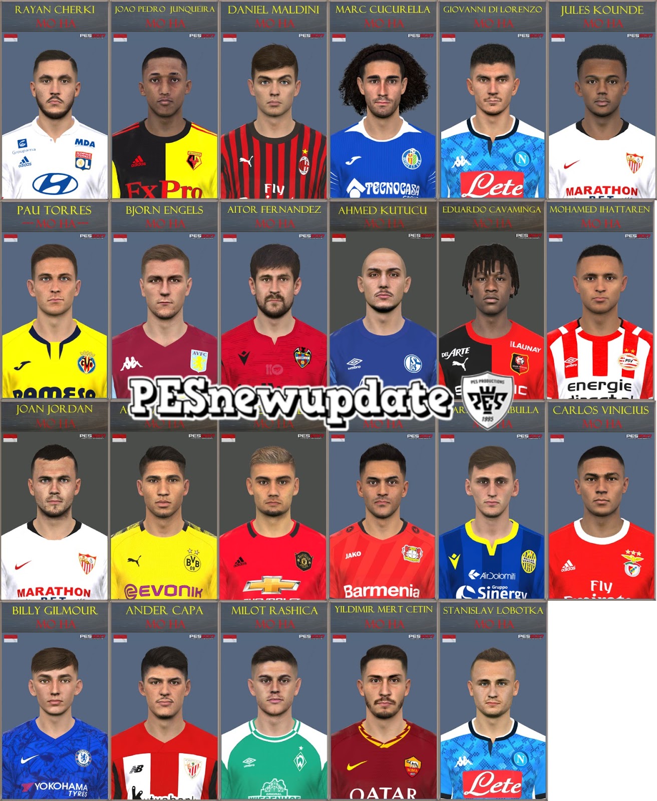 PES 2017 Facepack 27-1-2020 by Mo Ha ~